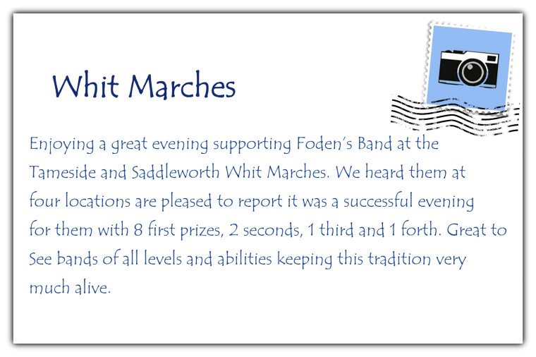 6x4 Whit Marches back